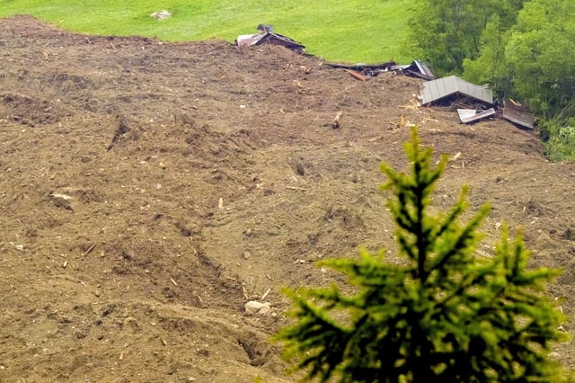 Blatten, Switzerland, on May 28, 2025.