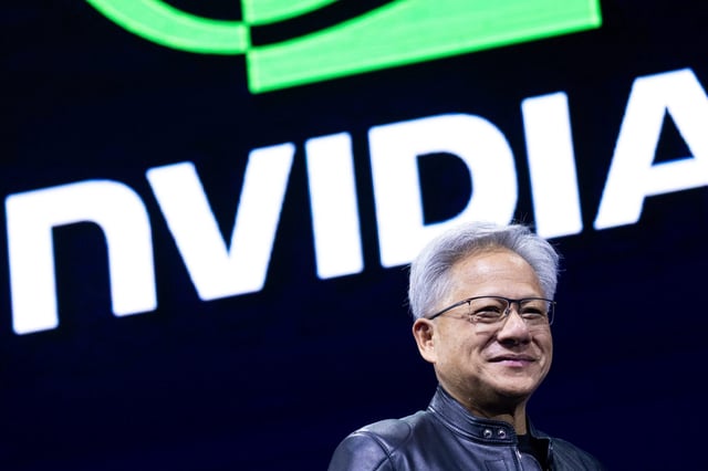 Jensen Huang, co-founder and chief executive officer of Nvidia Corp.