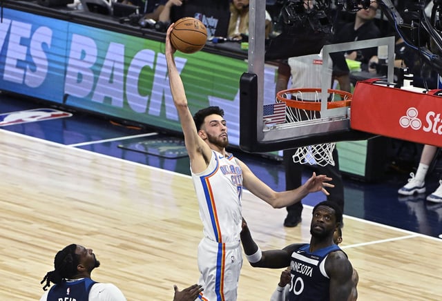 OKC center Chet Holmgren is an intriguing option in the player props markets for Game 5 after scoring 21 points and grabbing 7 rebounds in Game 4.