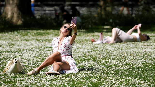 A recorded 630 hours of sunshine since March has meant more shoppers on high streets and less flow in waterways