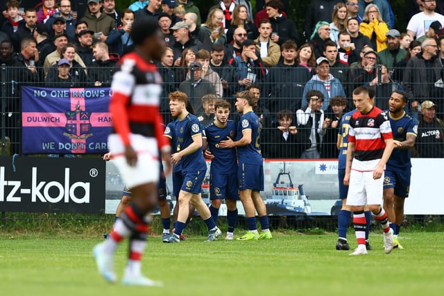 Jubel in der Nachspielzeit: Der SV Hemelingen schnappte Altona 93 den Auftaktsieg in den Schlussminuten noch weg.