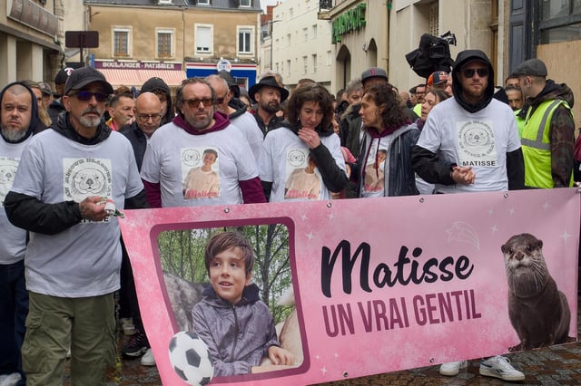 Marche en mémoire de Matisse, le 4 mai 2024 à Châteauroux