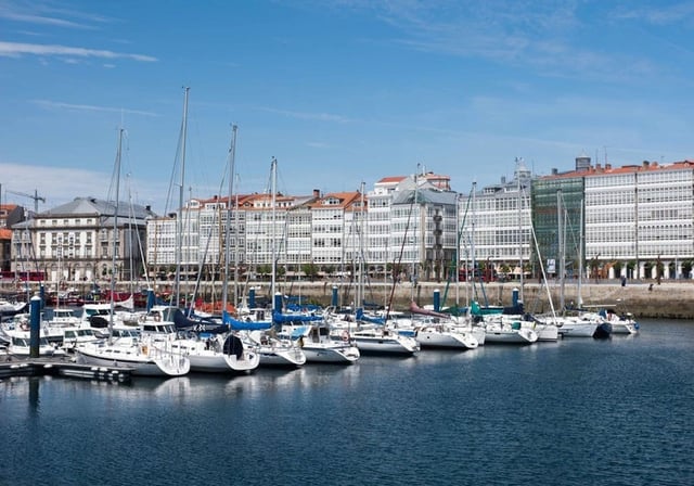 Puerto de La Coruña en una imagen de archivo