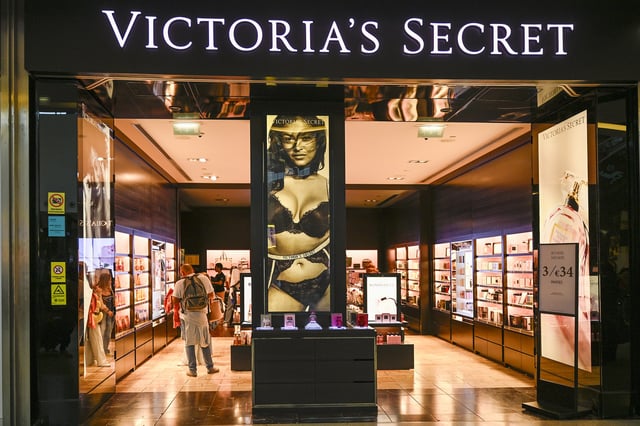 FILE: Shoppers are seen at a Victoria’s Secret store.
