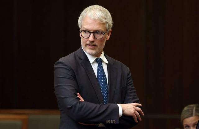 Privacy Commissioner of Canada Philippe Dufresne waits to appear at the Standing Committee on Access to Information, Privacy and Ethics in Ottawa on Tuesday, Nov. 19, 2024. THE CANADIAN PRESS/ Patrick Doyle