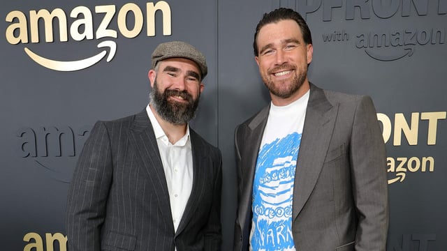 Kelce brothers are eyeing an ownership stake in a professional team. (Photo by Dia Dipasupil / GETTY IMAGES NORTH AMERICA / Getty Images via AFP)