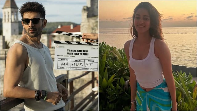 Tu Meri Main Tera Main Tera Tu Meri: Kartik Aaryan, Ananya Panday Shoot For Rom-Com, Video Goes Viral