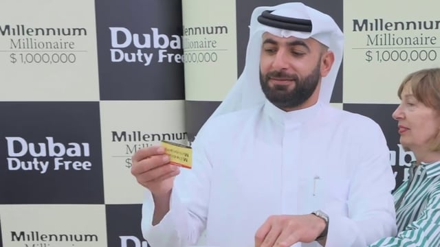 An Indian man (not pictured) has won the Dubai Duty Free lottery for the second time 