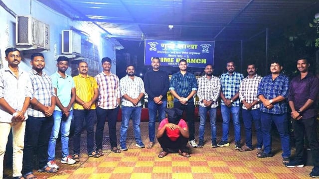 On Tuesday, the accused was arrested from Talasari and brought to Virar