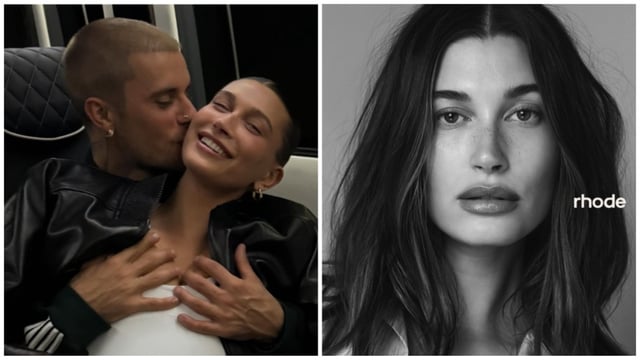 Hailey Bieber is a billionaire and Justin Bieber is super proud. Check out their latest Instagram posts. (Instagram/ Justin Bieber and Hailey Bieber)