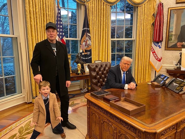 Donald Trump Elon Musk