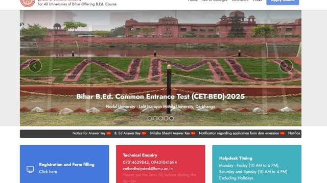 Bihar CET BEd Answer Key 2025 Released at biharcetbed-lnmu.in, Direct Link to Check Here  | Image: File Photo