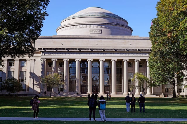 The Great Dome at the Massachusetts Institute of Technology, Thursday, October 20, 2022, in Cambridge, Massachusetts.