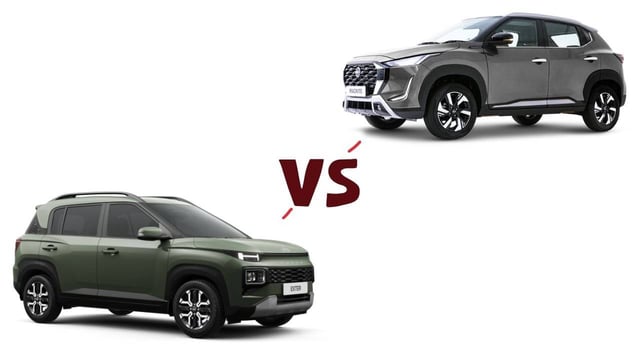 Nissan Magnite CNG vs Hyundai Exter CNG | Image: Republic