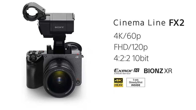 FX2 Cinema Line Full-frame camera