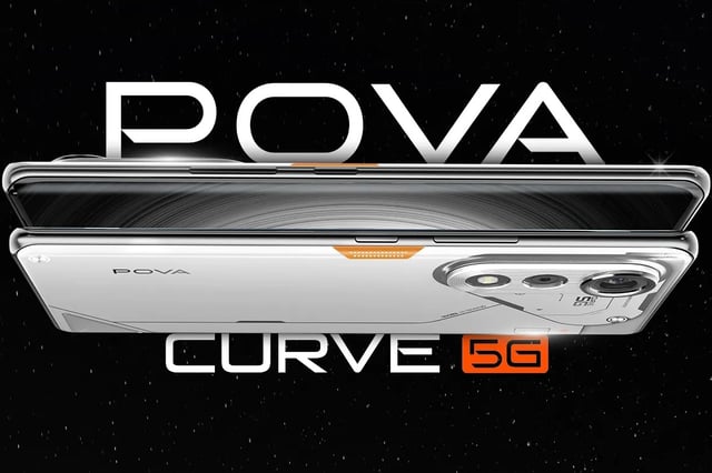 Tecno Pova Curve 5G comes in Geek Black, Magic Silver, and Neon Cyan shades