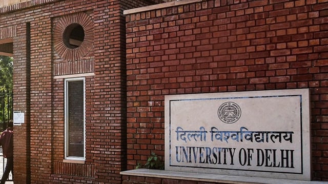 The rollout of Delhi University's Four-Year Undergraduate Programme comes amid criticism from faculty and students over inadequate infrastructure, incomplete curricula, and a lack of clarity on academic expectations. (File Photo)