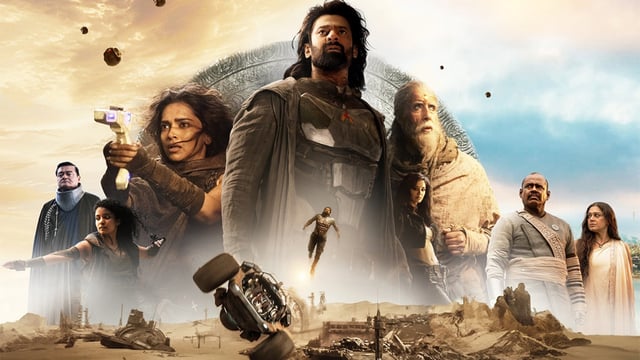 Gaddar Telangana Film Awards 2024 full list of winners: Deepika Padukone, Prabhas, Amitabh Bachchan in a still from Kalki 2898 AD, which won best film. 