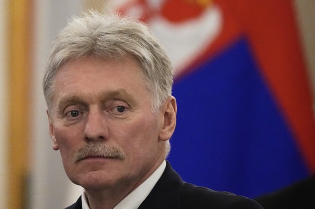 Le porte-parole du Kremlin, Dmitri Peskov, à Moscou, le 9 mai 2025.