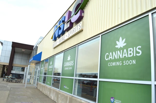 A Nova Scotia Liquor Corp. outlet in Glace Bay.