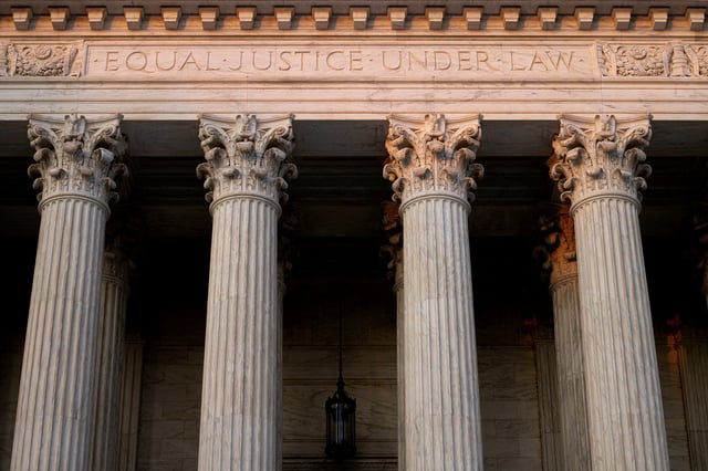 A view of the U.S. Supreme Court in Washington, U.S., July 1, 2024. REUTERS/Kevin Mohatt/File Photo