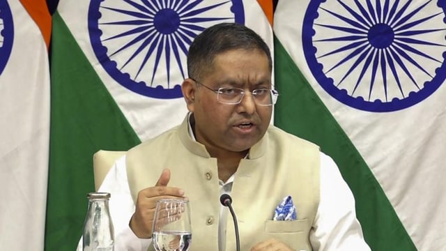 External affairs ministry spokesperson Randhir Jaiswal called for Canada to take action against anti-India Khalistani elements.