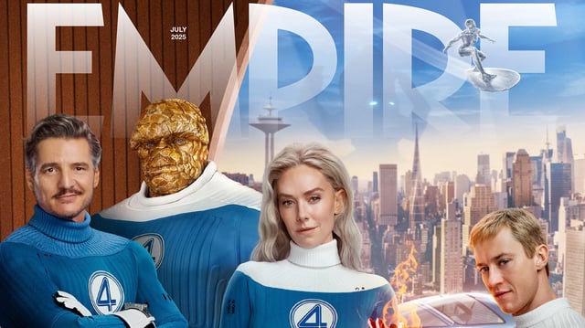 Empire – July 2025 – The Fantastic Four: First Steps cover crop