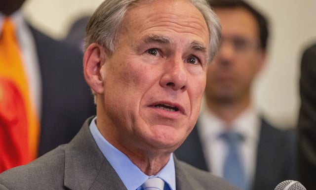 Texas Governor Greg Abbott. (Getty)