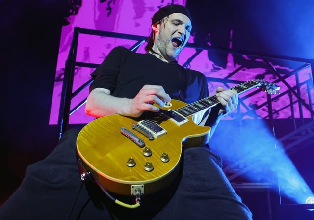 LAS VEGAS, NEVADA - MARCH 12: Guitarist Josh Klinghoffer performs with Jane&#39;s Addiction at The Chelsea at The Cosmopolitan of Las Vegas on March 12, 2023 in Las Vegas, Nevada. (Photo by Ethan Miller/Getty Images)