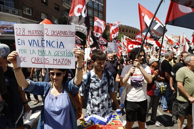 Primera manifestación del 29-M.