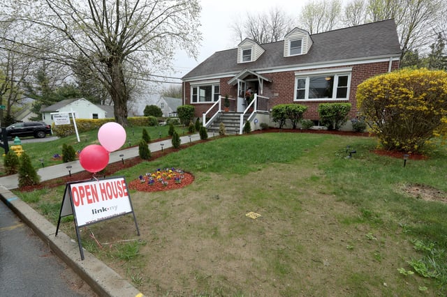 An open house at a home for sale.

Real Estate