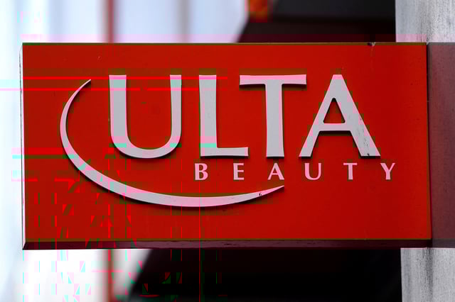 An Ulta Beauty store sign is pictured in the Manhattan borough of New York City, New York, U.S., March 8, 2022.  REUTERS/Carlo Allegri/File Photo