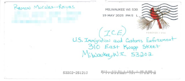 On May 21, an ICE field intelligence officer received a handwritten letter in the mail allegedly threatening President Donald Trump.