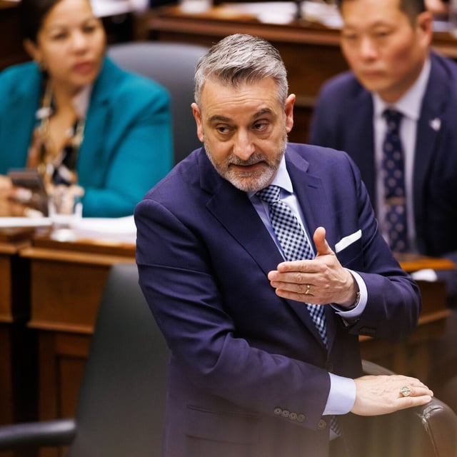 Education Minister Paul Calandra.