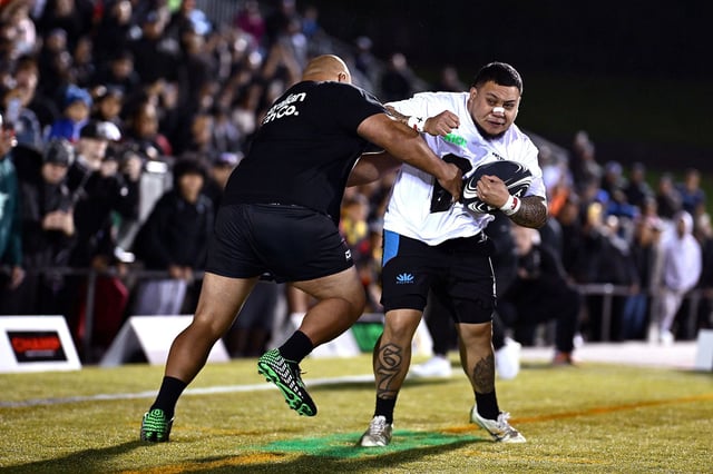 Two competitors at the RUNIT Championship League in Auckland, New Zealand.