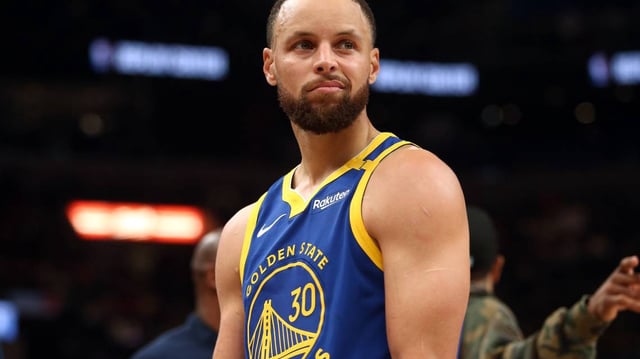 Apr 1, 2025; Memphis, Tennessee, USA; Golden State Warriors guard Stephen Curry (30) reacts during the third quarter against the Memphis Grizzlies at FedExForum. Mandatory Credit: Petre Thomas-Imagn Images Mandatory Credit: Petre Thomas-Imagn Images