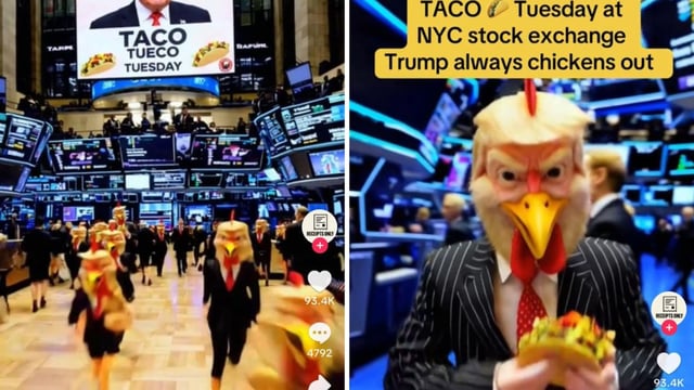 TACO Trump memes have taken over social media. 