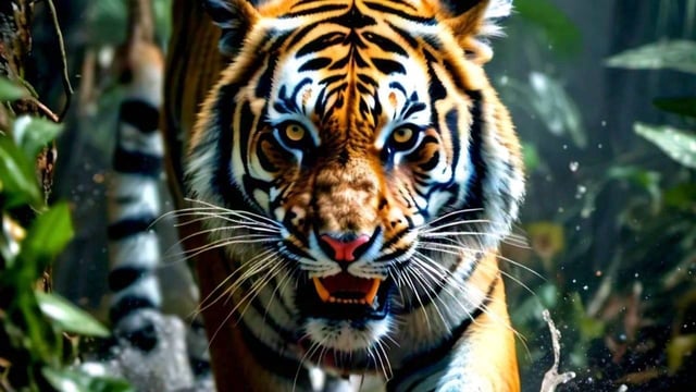 Tiger attacks Indian tourist at Tiger Kingdom, Phuket | Image: AI Photo