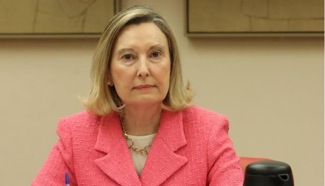 Amparo Valcarce, número dos de Defensa.