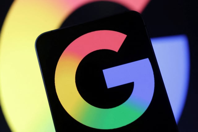 The new Google logo is seen in this illustration taken May 13, 2025. REUTERS/Dado Ruvic/Illustration/File Photo