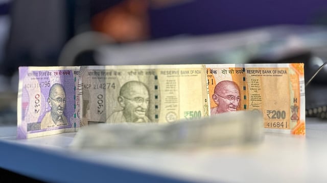 Indian rupee currency notes