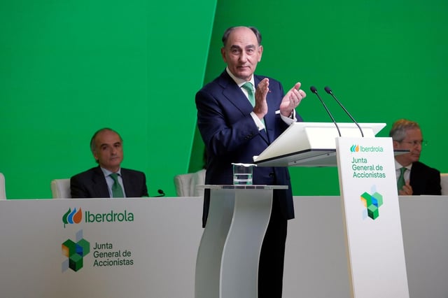 El presidente de Iberdrola, Ignacio Sánchez Galán.