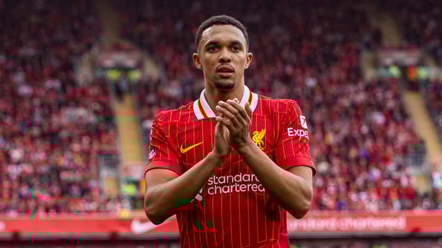 Trent Alexander-Arnold bei seinem letzten Spiel an der Anfield Road