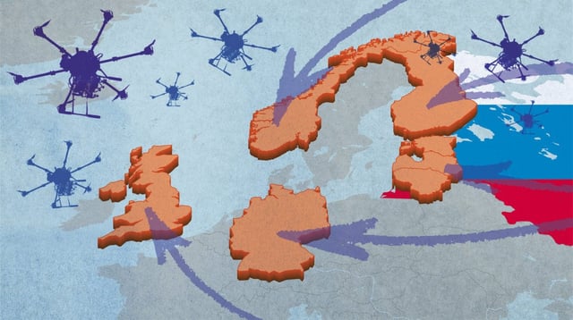 A number of European countries a looking to develop a &#39;drone wall&#39; to protect Nato from Russian aggression