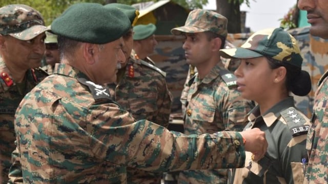 BSF officer Neha Bhandari is a third-generation officer from Uttarakhand. 