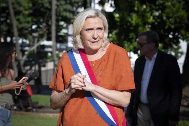 Marine Le Pen à Nouméa