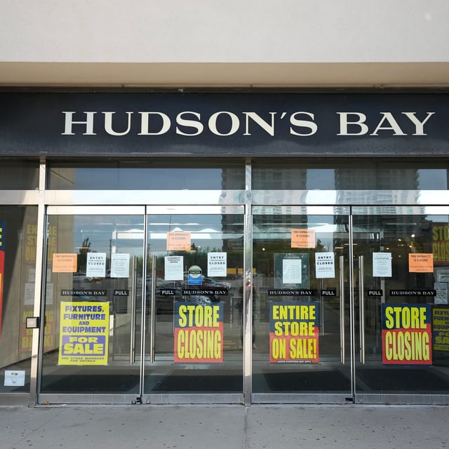 Hudson's Bay had exempted six stores from clearance sales in the hopes of finding a buyer or investor, but later added those stores, marking the demise of the 355-year-old retail chain.