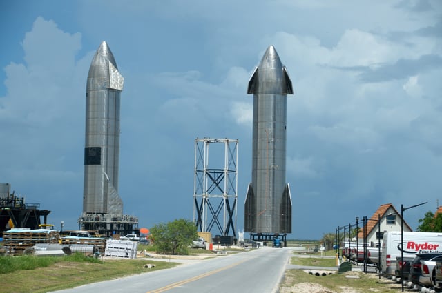 Stock photograph of SpaceX&#39;s Starbase pictured in July 2021.