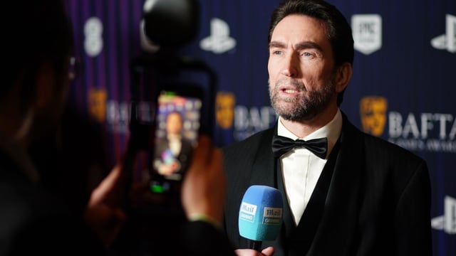 Leslie Benzies at the Bafta Games Awards in April. He was born in Aberdeen to a family of farmers and says learning to code at night school changed his life