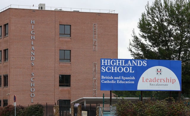Una imagen del colegio Highlands El Encinar.